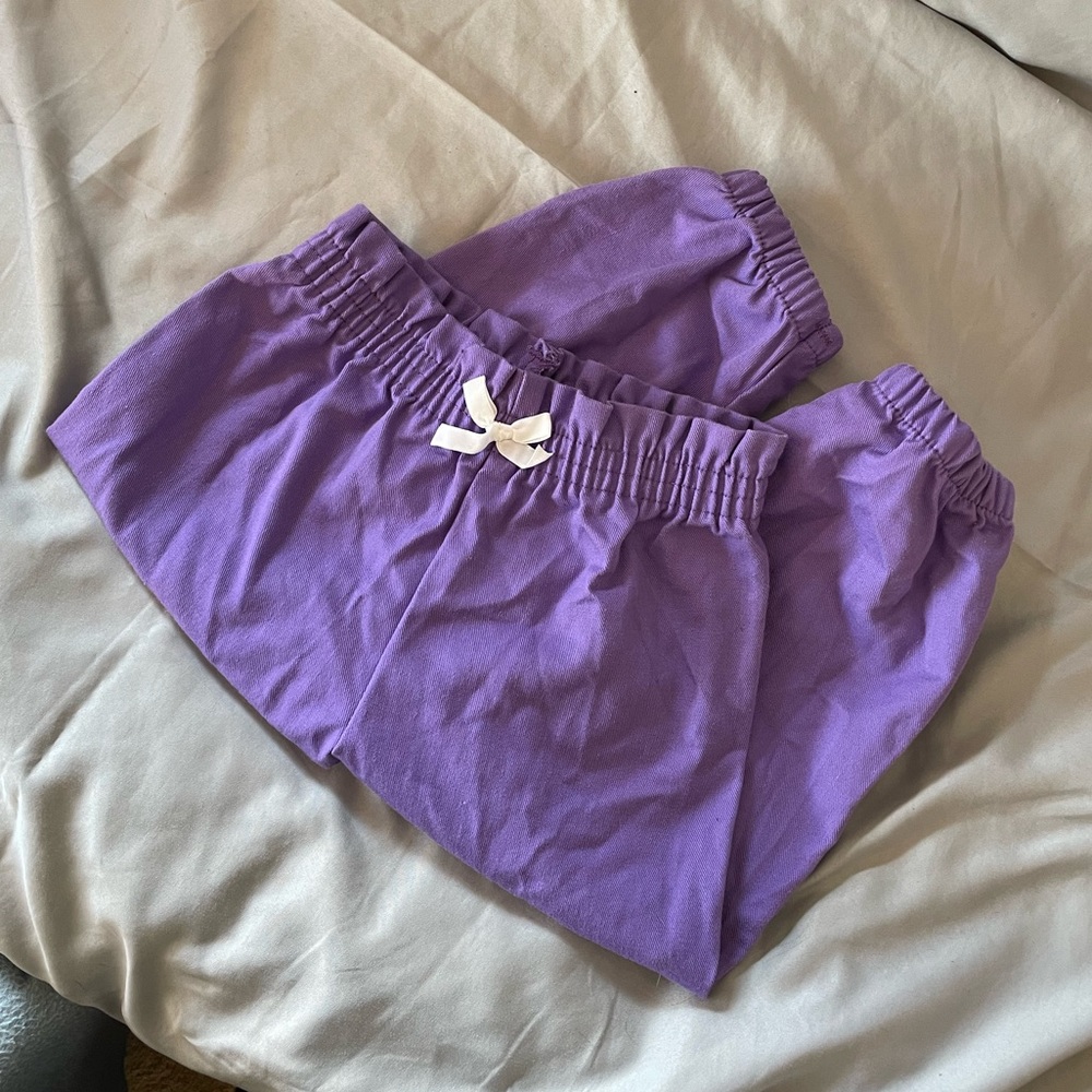 Vintage Kids & More Purple Toddler Pants from 90s - Size 24 Months